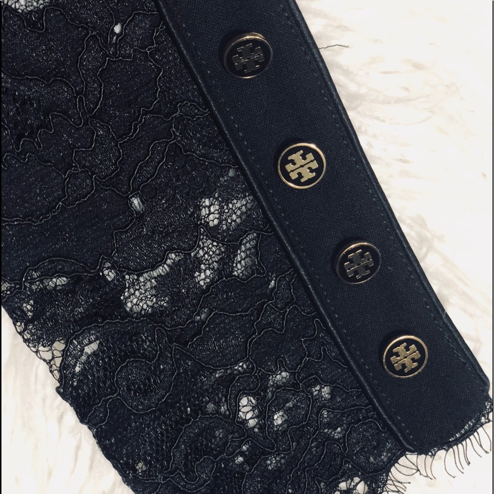 NWOT TORY BURCH BOAT NECK LACE TOP - Picture 5 of 6